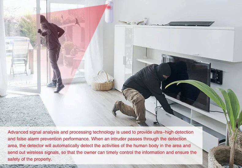 Secure Home PA92R Wireless Infrared PIR Motion Detector