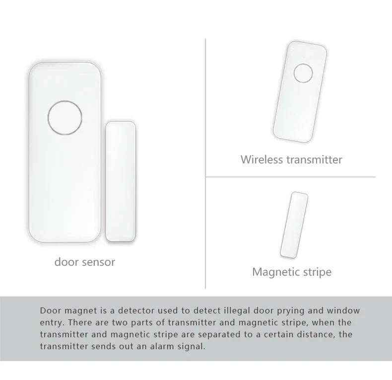 Secure Home 433MHz Secure Home Door Detector And Window Sensor