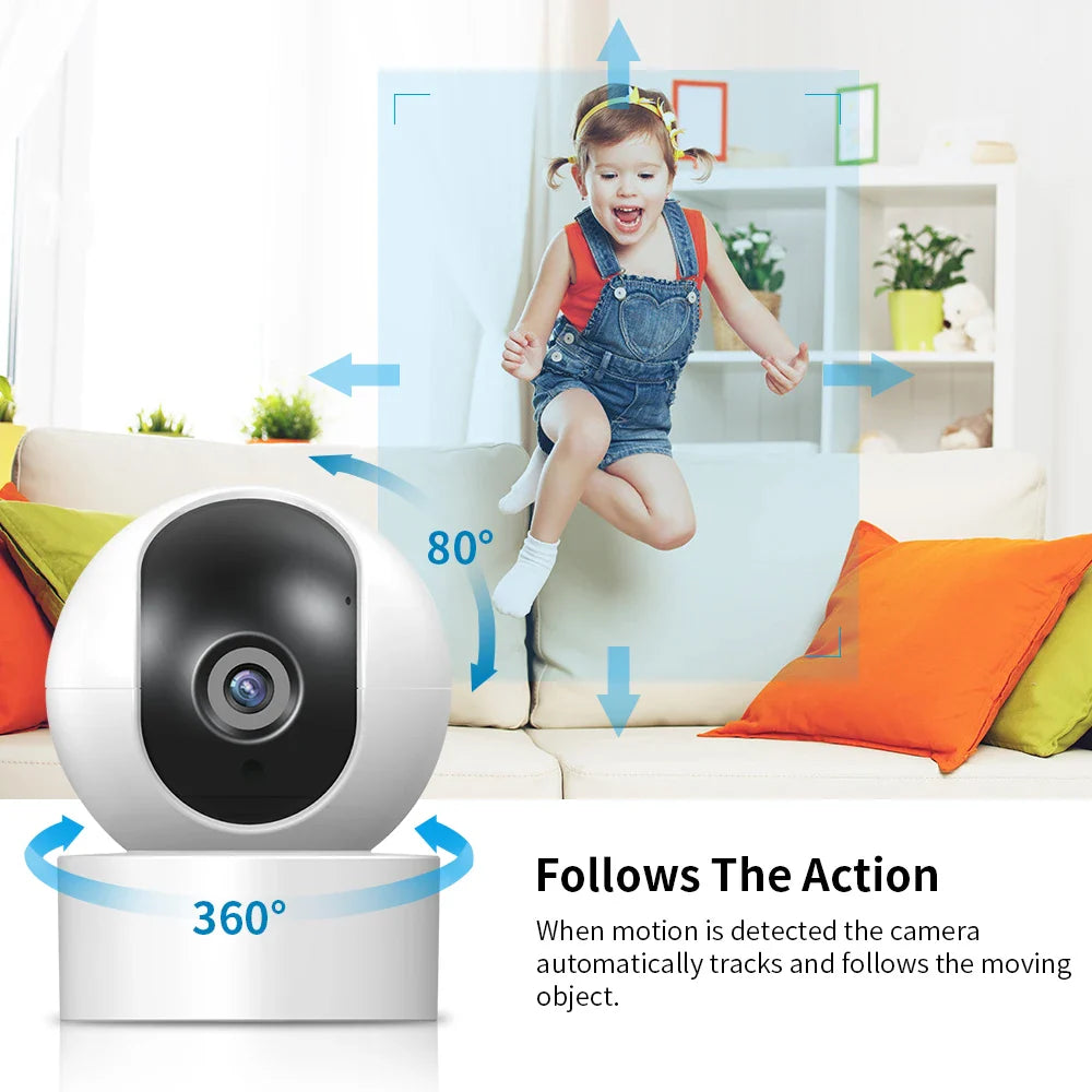 Secure Home Indoor Surveillance Camera