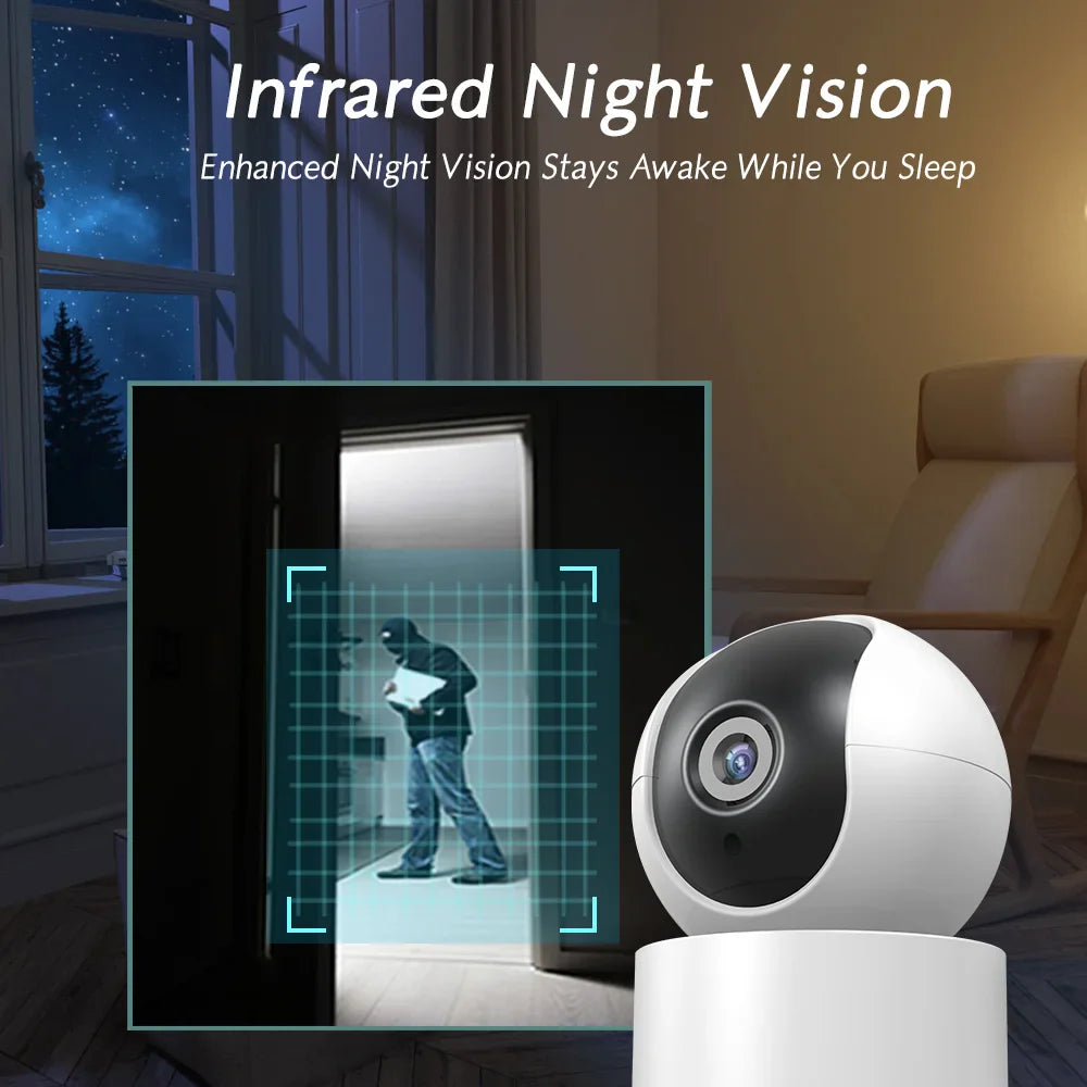 Secure Home Indoor Surveillance Camera