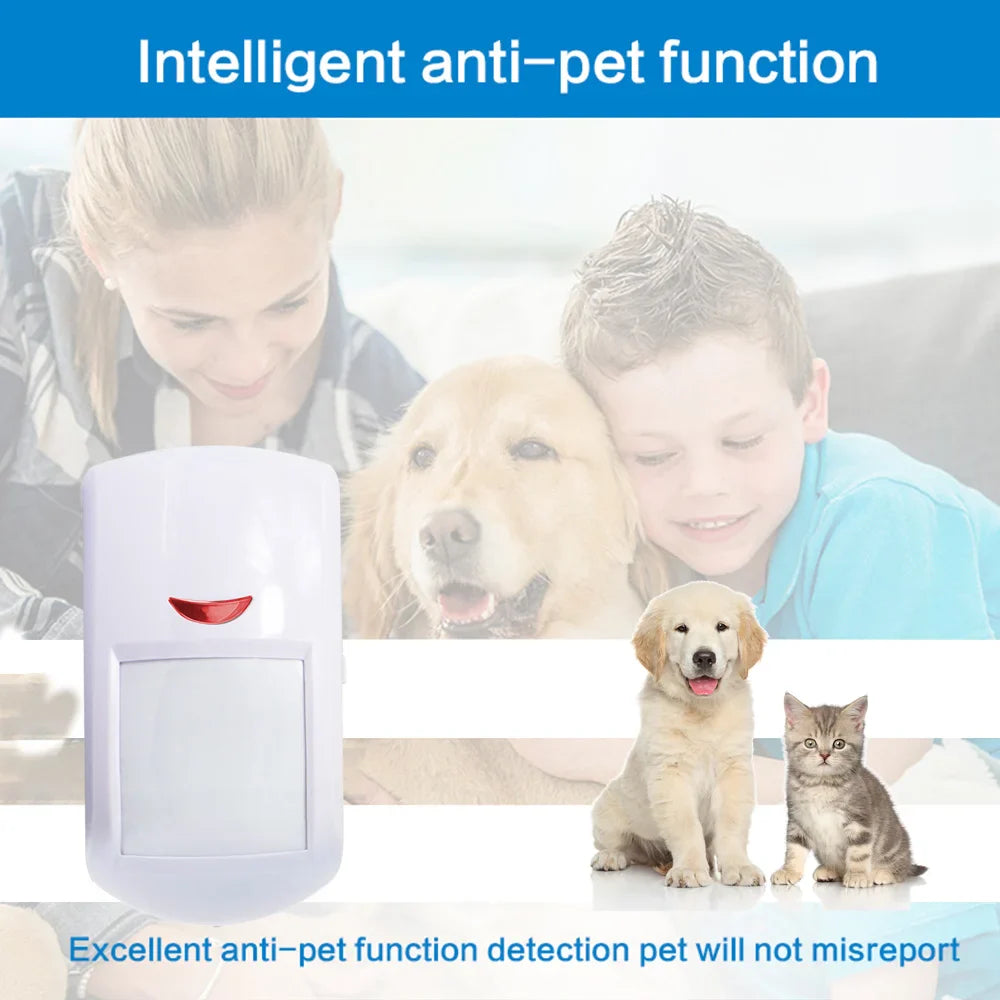 Secure Home Infared Pet Immune WirelesMotion Detector