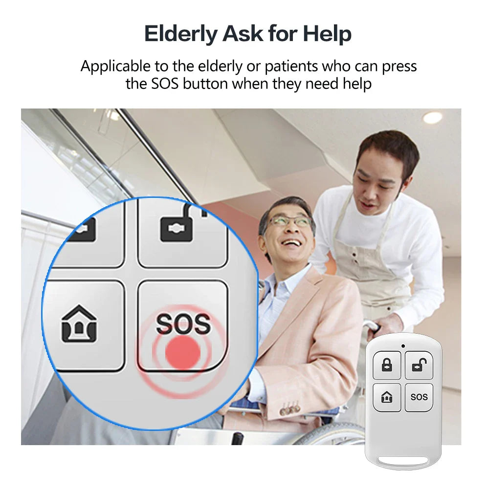 Secure Home  Remote Control Arm Disarm