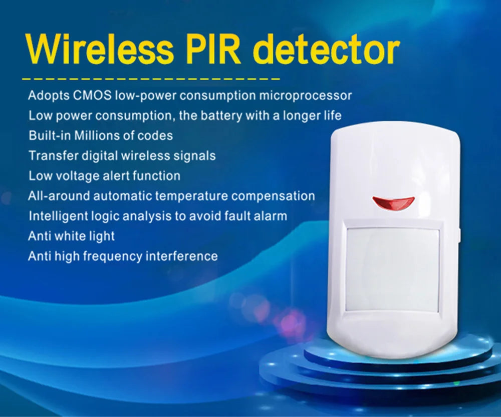 Secure Home Infared Pet Immune WirelesMotion Detector