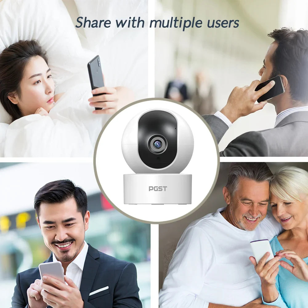 Secure Home Indoor Surveillance Camera