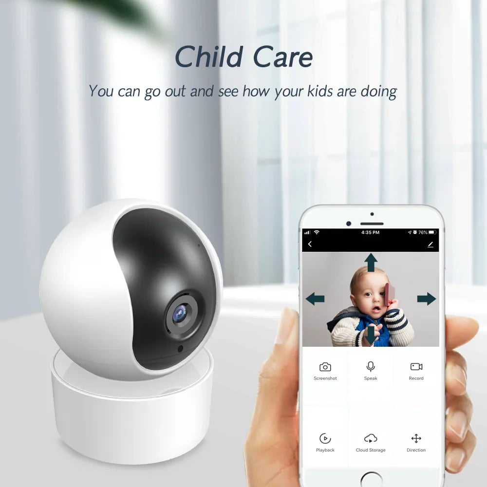 Secure Home Indoor Surveillance Camera