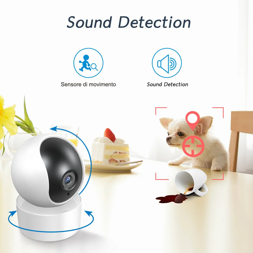 Secure Home Indoor Surveillance Camera