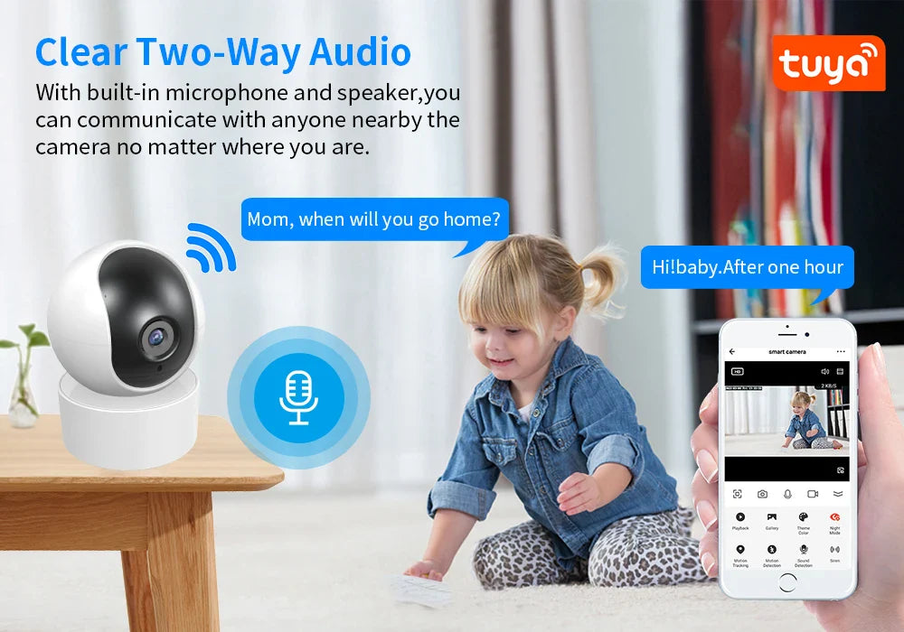 Secure Home Indoor Surveillance Camera