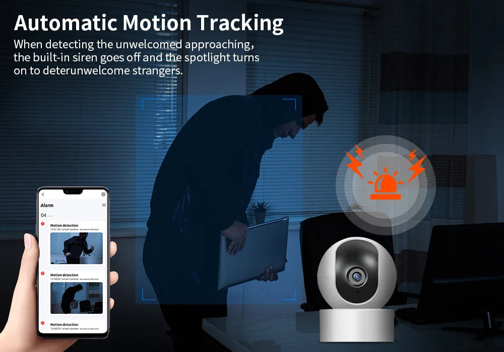 Secure Home Indoor Surveillance Camera